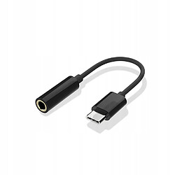 GUPBOO Adaptateur Mi 11 Noir USB-C vers Jack 3,5 mm,JL2116