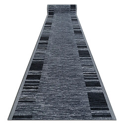 RUGSX TAPIS DE COULOIR antidérapant ADAGIO gris 100x300 cm