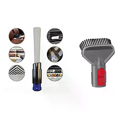 AD brosse à poussière avec fixation sous vide, Kit d'outils de remplacement pour maison Dyson V11 V10 V8 V7 V6