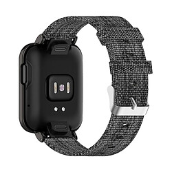 Bracelet en nylon sangle réglable, gris foncé pour votre Xiaomi Redmi Watch/Mi Watch Lite