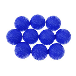 10 pièces PU Foam Sponge Golf Training Balles douces Golf Pratique Balles Vertes