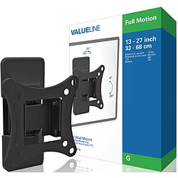 Acheter VALUELINE VLMFM1S Support TV mural - Mouvement intégral 13 - 27"