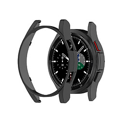 Coque en TPU semi-évidé, anti-rayures noir pour votre Samsung Galaxy Watch4 Classic 46mm