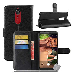 Htdmobiles Housse etui portefeuille pour Wiko View XL + film ecran - NOIR