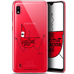 Caseink Coque Pour Samsung Galaxy A10 (6.2 ) [Gel HD Collection Les Shadoks ? Design C'est Tout - Souple - Ultra Fin - Imprimé en France]