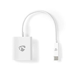 NEDIS Câble Adaptateur USB-C™ USB-C™ Mâle - HDMI™ Femelle 0,2 m Blanc