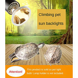 Avis 220V DAYLIGHT BEAM BASKING SPOT LAMP HEAT REPTILE BULB SUN LIGHT 25W