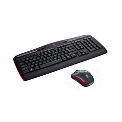 Clavier + souris Logitech Wireless Desktop MK330 - clavier QWERTY