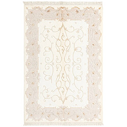 Vidal Tapis de laine 185x122 beige Darya