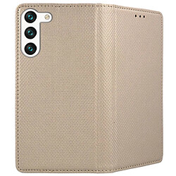 Acheter Htdmobiles Housse pour Samsung Galaxy S24 5G - etui coque pochette portefeuille + film ecran - OR MAGNET