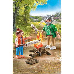 Playmobil® Playmobil My Life 71513 Grand père petite fille et feu de camp