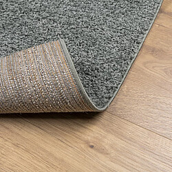 Acheter vidaXL Tapis shaggy PAMPLONA poils longs moderne vert 120x120 cm