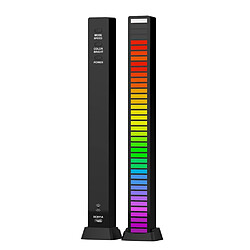 GUPBOO Télécommande Universelle de Rechange pièces USB RVB coloré 40 LED activé par la voix l