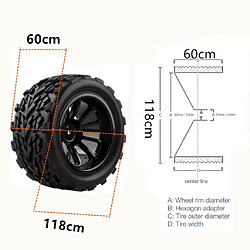 Pneus de jante de roue de voiture de RC