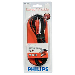 Philips SWA2520W Câble audio stéréo 3 m 2 RCA M/J 3,5 M