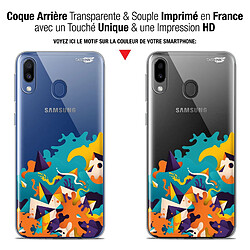 Avis Caseink Coque arrière Samsung Galaxy M20 (6.3 ) Gel HD [ Nouvelle Collection - Souple - Antichoc - Imprimé en France] Les Vagues