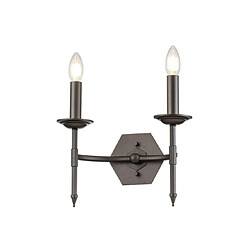 Elstead Lighting Applique murale Crown Acier Fer