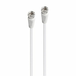 Câble antenne satellite Accsup 2 m Blanc