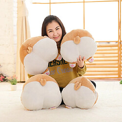 Universal Mignon dessin animé mollet hanche peluche coussin doux peluche animal poupée jouet enfant cadeau canapé décoration peluche coussin (38 x 36 cm) pas cher