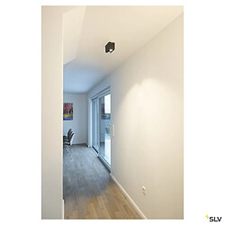 Plafonnier intérieur SLV TRILEDO, double, rectangulaire, noir, LED, 14W, 3000K