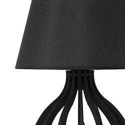 Acheter Beliani Lampe à poser AGUEDA Noir