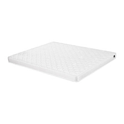 Vente-Unique Ensemble 140 x 190 cm cadre à lattes + matelas mousse ép.15cm -DANAE II de YSMÉE