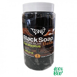 Desineo Lot de 5 kg de savon noir 100% naturel à l'eucalyptus BIO beldi