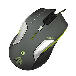 Souris Gaming KEEP OUT X5PRO 3200 dpi Noir