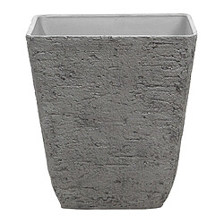 Beliani Cache-pot gris 49 x 49 x 53 cm DELOS