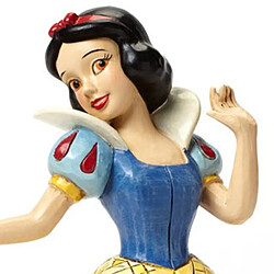 Figurine Blanche Neige en Robe de Bal - Château - Disney Traditions Jim Shore