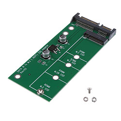 SATA vers M.2 NGFF SSD Convertisseur Adaptateur Carte M.2 vers SATA 3 III Connector Module Accessoire pas cher