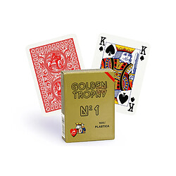 Modiano Cartes Golden Trophy - Rouge