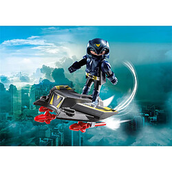 Playmobil® PLAYMOBIL 9086 Figurines - Chevalier du Ciel avec planeur