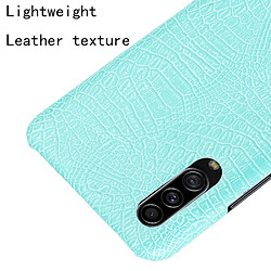 Acheter Wewoo Coque Rigide Pour Galaxy A70s antichoc Crocodile Texture PC + Etui en PU vert clair