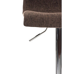 Non Tabouret de bar Hoover tissu C pas cher