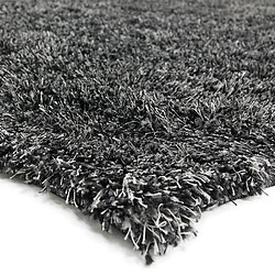 Avis Thedecofactory JEWEL - Tapis à poils longs anthracite 133x190