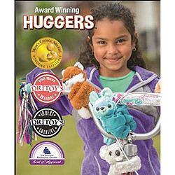 Wild Republic Huggers chat tigrA en peluche, bracelet Slap, animal en peluche, jouets pour enfants, 20,3 cm (19566)