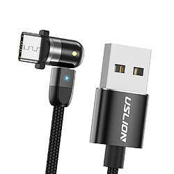 540 Câble USB De Charge Magnétique 360180 Noir 0,5 M Type-C