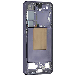 Samsung Châssis Central pour Samsung Galaxy S24 Original Service Pack Violet Foncé