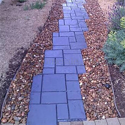 Jardin Pelouse Allée Pavage Moule DIY Patio Étape Pierre Maker Moule Réutilisable