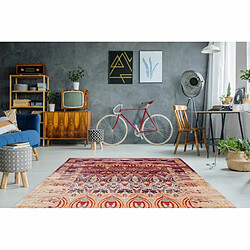 Paris Prix Tapis Vintage à Franges Baroque IV Multicolore 80 x 150 cm