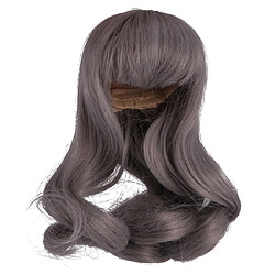 Poupées Perruque De Cheveux Pour 1/6 Bjd Poupées Sd Dollfie DiY Fabrication Des Accessoires Gris