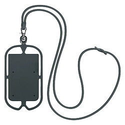 Avizar Coque Cordon Universelle pour Smartphone avec Porte-carte série NeckPouch Gris