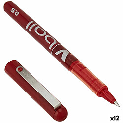 Crayon Pilot BL-VB-5 Rouge 12 Unités