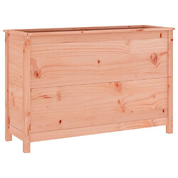 Maison Chic Jardinière,Lit surélevé de jardin - Bac à fleurs - pot de fleur 119,5x40x78 cm bois Douglas massif -GKD64827