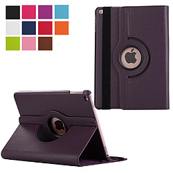 Xeptio Housse nouvel Apple iPad 9.7 2017 / iPad 9,7 2018 rotative - Etui coque violet