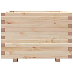 Acheter vidaXL Jardinière 70x70x49,5 cm bois de pin massif