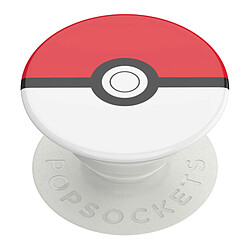 Popsockets PopGrip Poké Ball Poignée Maintien Support Fixation adhésive Blanc