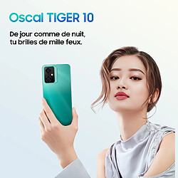 Avis Vert Blackview Tiger 10 Téléphone Portable 16Go+256Go+TF 1To, Écran 6.56" Octa Core 5180mAh, 50MP+8MP, Android 13 Smartphone Dual SIM 4G Fingerprint GPS WiFi (195g)