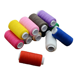 Acheter Kit De Fil De Polyester De Fil à Coudre De 12 Pièces Pour Des Machines à Coudre Multicolore